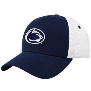 Zephyr Penn State Nittany Lions Navy Blue White Short Stop Z Fit Hat 