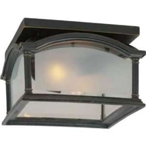 Artcraft AC8116BG Black with Bronze Highlight Hartford 1 Light Outdoor 