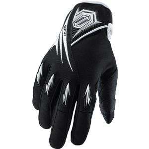  2011 Shift Racing Assault Gloves   Black   Black   8 