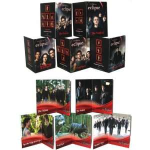  Twilight Eclipse 5 Card Fold Out Booklet Set Everything 