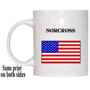  US Flag   Norcross, Georgia (GA) Mug 