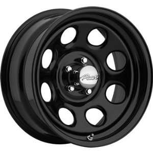 Pacer Soft 8 15x14 Black Wheel / Rim 6x5.5 with a  88mm Offset and a 