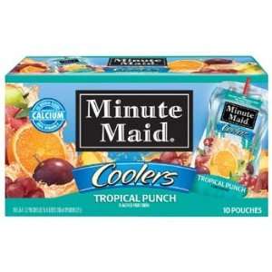 Minute Maid Tropical Punch Coolers 10 pk  Grocery 