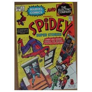  Spidey Super Stories (Spider Man) Comic Book #1 