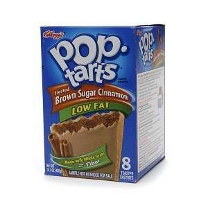 Pop Tarts Toaster Pastries, Low Fat Frosted Brown Sugar Cinnamon, 8 ea 