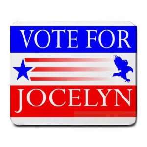  VOTE FOR JOCELYN Mousepad