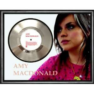  Amy McDonald L.A. Framed Silver Record A3 Electronics