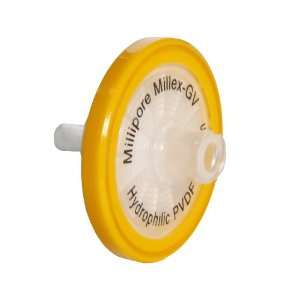   Syringe Filter Unit, 0.22 Micron, 33mm Diameter, Yellow (Pack of 250