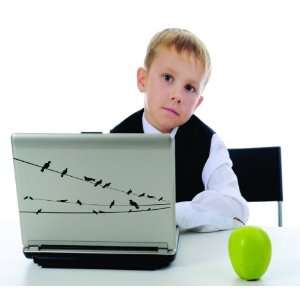  Removable Wall Decals  Birds Laptop