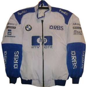 BMW RBS F1 Jacket White with Blue 