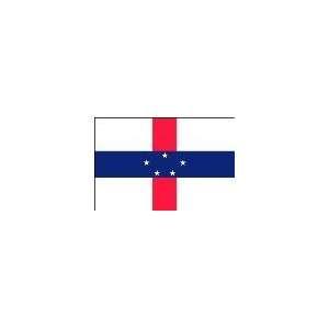   ft. x 5 ft. Netherlands Antilles Flag for Parades & Display w/ Fringe