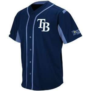  Majestic Tampa Bay Rays Wind Up Jersey   Navy Blue (Small 