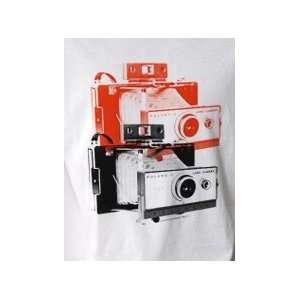  Vintage Polaroid Camera pop art T shirt (Mens Large 