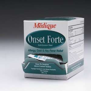  Medique Onset Forte Allergy Tab   Model 102 13   250 Pkg 