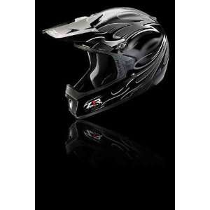   Flame Offroad Motorcycle Helmet / Adult / Alloy / Xs / PT # 0110 0911