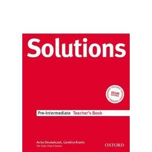  Solutions Pre intermediate Teachers Book (9780194551779 