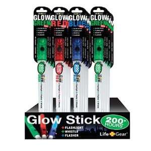  LifeGear 24 Pack Battery Powered LED Glow Stick & Safety 