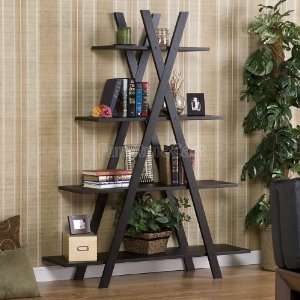  Black X Etagere Furniture & Decor