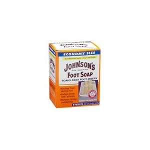  Johnsons Foot Soap Packets Size 8 Beauty