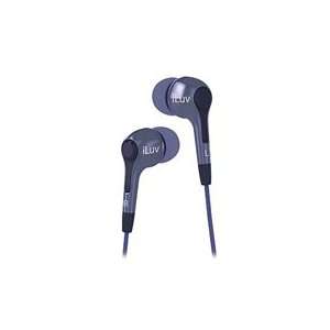 Iluv Cafe Nites In Ear Earphones Compact Stereo Blue High Performance 
