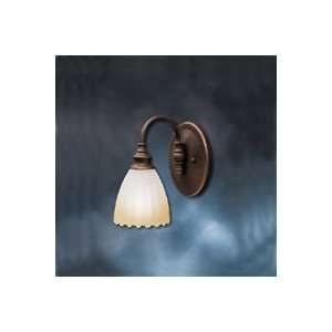  10641   Old Bronze Wall Sconce