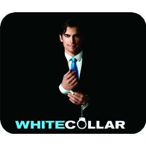  White Collar Mouse Pad 