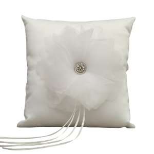  Jamie Lynn Wedding Accessories Ring Pillow, Chloe, White 