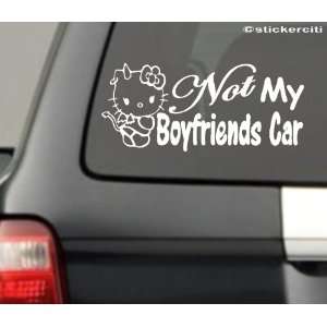  Not My Boyfriends Car Decal Funny Car Window Bumper Vinyl 