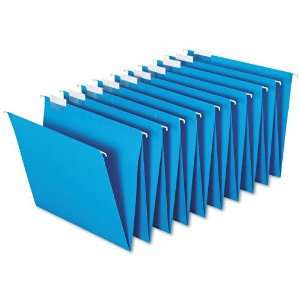 Globe Weis® Hanging Accordion Folders, Letter Size, Blue, 2 Sets per 