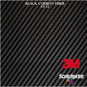  3M 1080 Black Carbon Fiber Vinyl Car Wrap 65ft X 5ft 