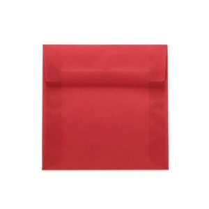  5 1/2 x 5 1/2 Square Envelopes   Pack of 50,000   Red 