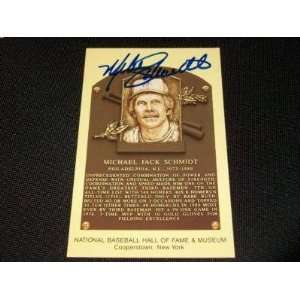   Post Card Induction Day Date   MLB Cut Signatures