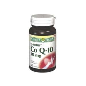  Natures Bounty Q Sorb Coenzyme Q 10 Softgels 30mg 50 