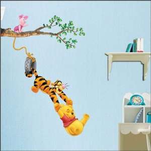  Winnie the Pooh & Tigger Peel & Stick Kids Room Wall Art 