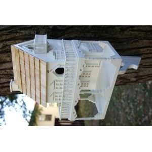  Seaside Cottage   2 Story Birdhouse 