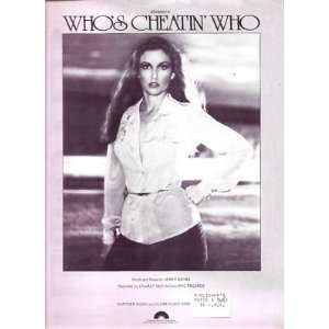  Sheet Music Whos Cheating Who Charly McClain 10 