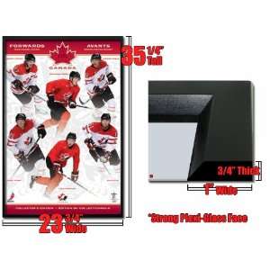   Framed Hockey Canada Poster Forwards Olympics Fr4857