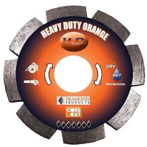 Diamond Products Core Cut 12429 4 1/2 Inch by 0.250 Heavy Duty Orange 