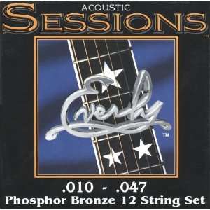   Acoustic Session Strings .10 .047, 12 Strings Musical Instruments