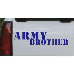  Blue 32in X 8.0in    Army Brother Military Car Window Wall 