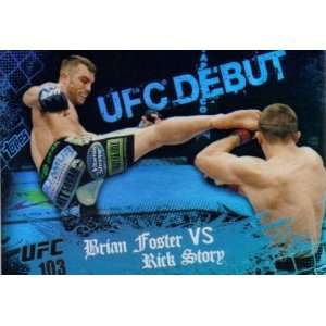  2010 Topps UFC Main Event #134 Brian Foster vs Rick Story 