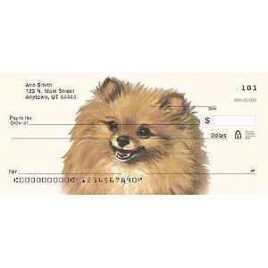  Pomeranian Dog Personal Checks