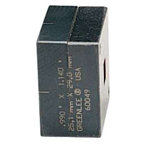    Greenlee 60033 Rectangle Die, 0.750 by 1.140 Inch