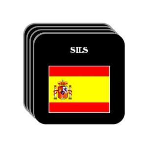  Spain [Espana]   SILS Set of 4 Mini Mousepad Coasters 