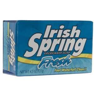  Irish Spring Deodorant Bath Bar, Fresh, 4.5 Ounces (8 bars 