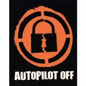  Autopilot Off   Lock Decal   Sticker Automotive