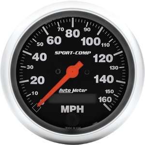  AutoMeter 3 3/8 Speedo, 160 Mph Automotive