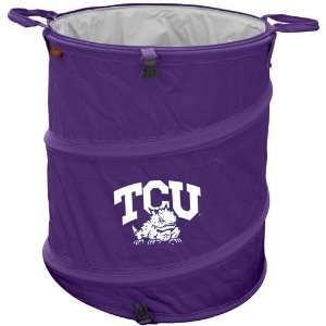  BSS   Texas Christian Horned Frogs NCAA Collapsible Trash 