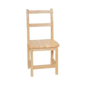  Hardwood Chair   18 Seat Height 