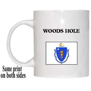  US State Flag   WOODS HOLE, Massachusetts (MA) Mug 